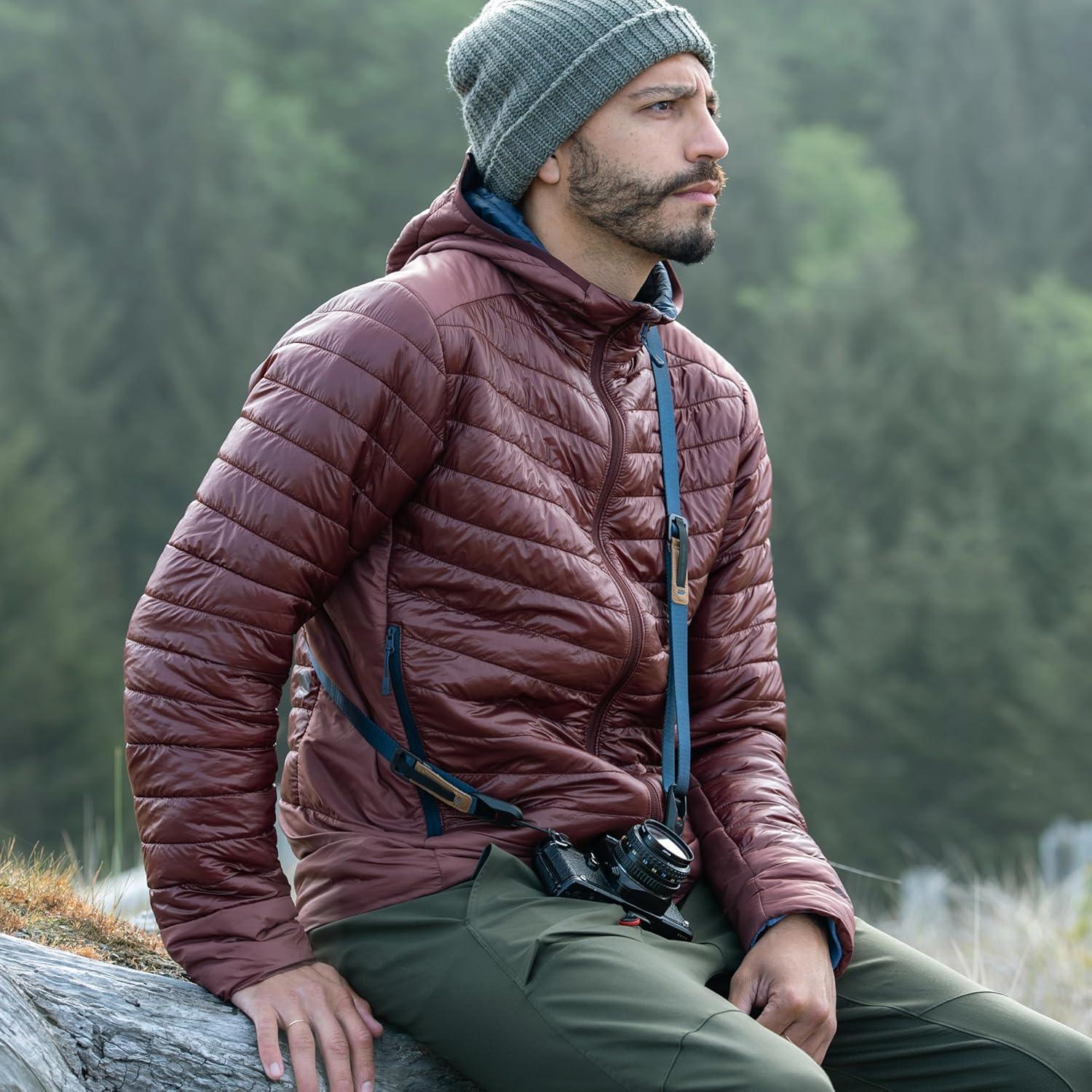 imagePeak Design Leash Camera Strap Configurable as a Sling Neck Shoulder Strap or Safety Tether Adjustable CompactMidnight