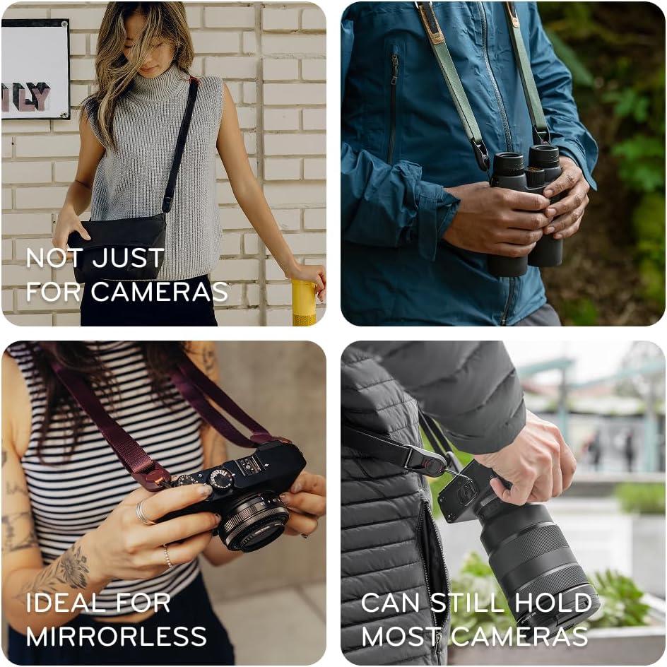 imagePeak Design Leash Camera Strap Configurable as a Sling Neck Shoulder Strap or Safety Tether Adjustable CompactOcean