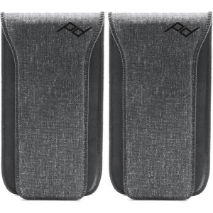 Peak Design Pro Pad V2, Charcoal, Enhanced Comfort and Stability for Capture Camera Clip, Holds DSLR, Compact and Point and Shoot Bodies, Attaches to Backpack Straps and Belts, Weatherproof EVA Foam(Small (Pack of 2))
