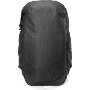 Peak Design Travel Backpack 45L, Sage, Expandable 35-45L Design, Rear and Top Access, Weatherproof Shell, Laptop Sleeve, Ideal for Travel or Everyday Carry, Versatile Backpack for Men and Women(Black)