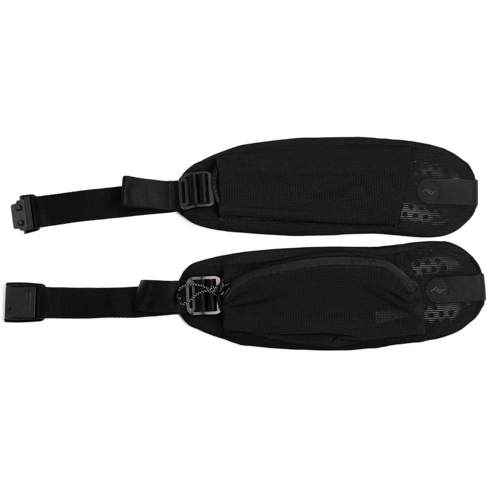 imagePeak Design Outdoor Hip Belt Black Padded Lightweight Hiking Support for Outdoor Backpack 25L and 45L Pockets Capture Clip Attachment Point Adjustable from 2452 Inches Hip Belt for Backpack