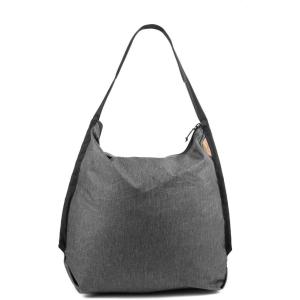 Peak Design Packable Tote, Zippable Ultralight Carry-All, Self-Healing Ripstop Shell, Weather-Resistant Stowable Bag(Charcoal)