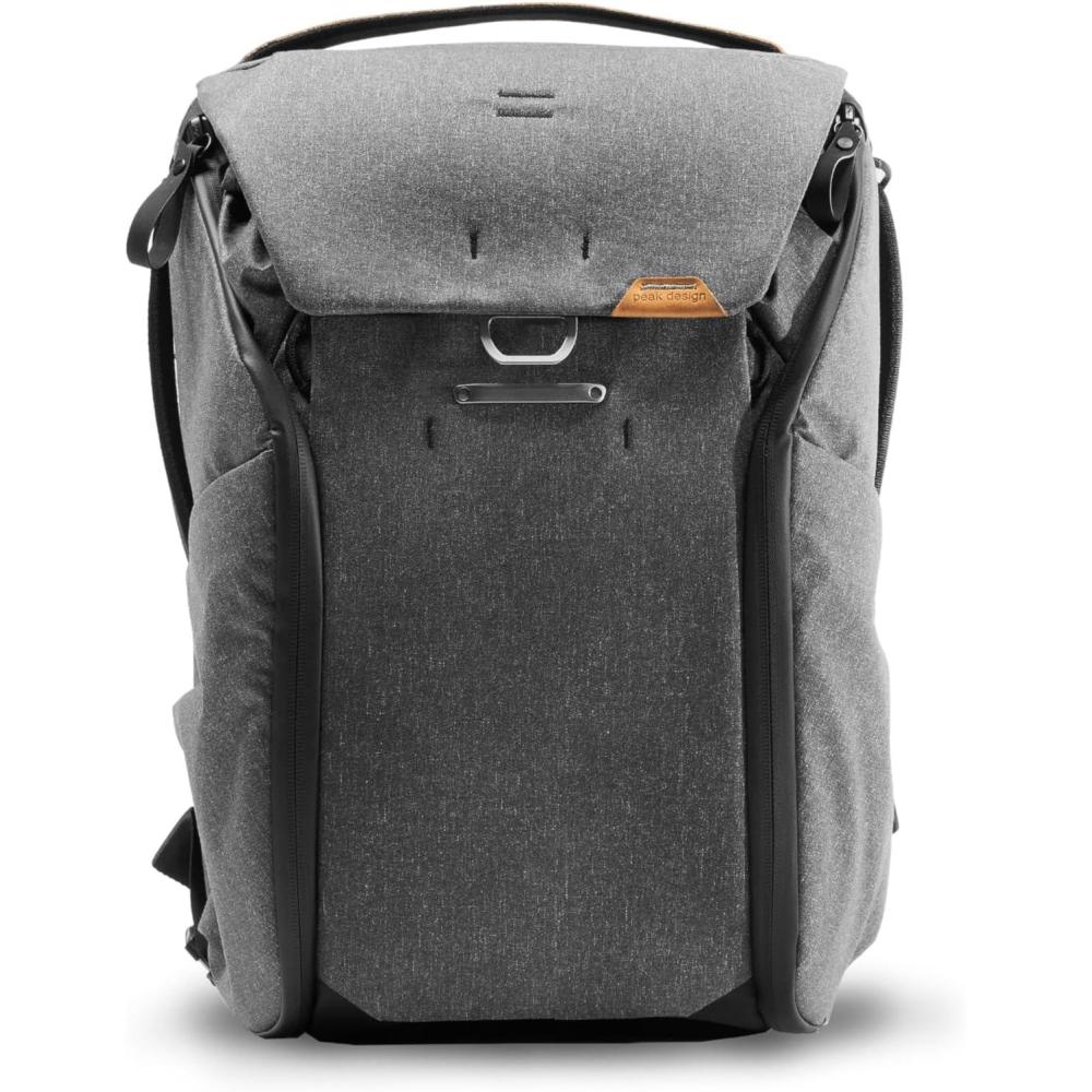 imagePeak Design Everyday Backpack 30L Ocean MagLatch Top Dual Side Access FlexFold Dividers Fits 15 or 16 Laptop For Camera Carry Daily Commutes or Travel Versatile Backpack for Men and WomenCharcoal