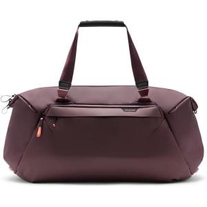 Peak Design Travel Duffel, Extra-Wide Single Zip Access, Weatherproof Shell, 4 External Pockets, Fits Packing Cubes & Camera Cubes, Ideal for Weekend Trips, Versatile Duffel Bag for Travel(Eclipse)