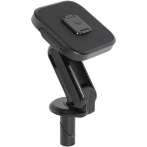 Peak Design Mobile Motorcycle Stem Phone Mount, Qi2 Charging, SlimLink Mounting Technology, Rigid Arm, Fits Hollow Steering Stem Nuts (13-26mm), Vibration Isolator, Motorcycle Phone Mount