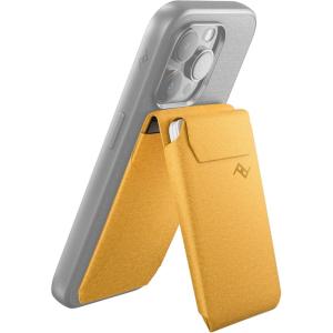 Peak Design Mobile Stand Wallet, Sage, Slim Profile, On-demand Stand, Weatherproof Nylon Fabric, Connects to Mobile Cases, MagSafe Compatible, for iPhone, Samsung and Google Phones(Sun)