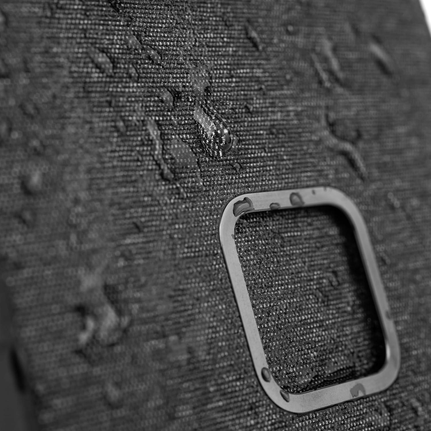 imagePeak Design Mobile Everyday Loop Phone Case for iPhone 14 Pro Max Charcoal with Loop Slim Profile Drop Protection Weatherproof Fabric Shell SlimLink Connects to Mobile Mounts amp GearCharcoal