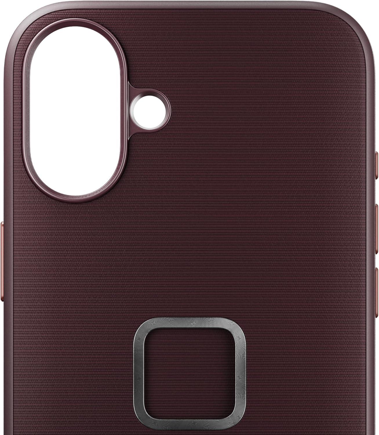 imagePeak Design Mobile Everyday Phone Case for iPhone 16 Plus Eclipse Slim Profile Drop Protection Weatherproof Fabric Shell SlimLink Connects to Mobile Mounts amp GearEclipse