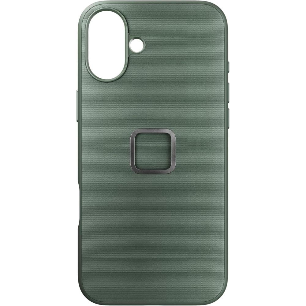 imagePeak Design Mobile Everyday Phone Case for iPhone 16 Plus Eclipse Slim Profile Drop Protection Weatherproof Fabric Shell SlimLink Connects to Mobile Mounts amp GearSage