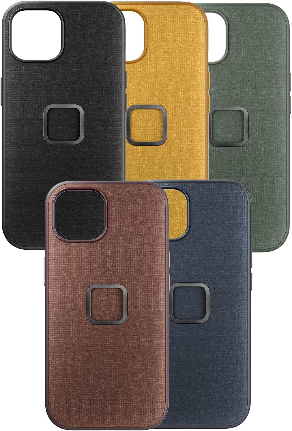 imagePeak Design Mobile Everyday Loop Case for Google Pixel 8 Pro Charcoal with Loop Slim Profile Drop Protection Weatherproof Fabric Shell SlimLink Connects to Mobile Mounts amp Gear GraySage