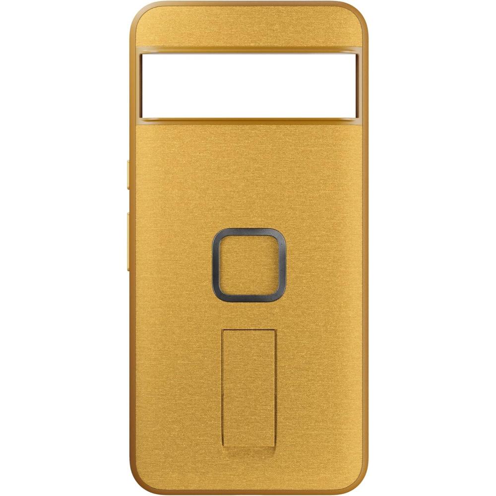 imagePeak Design Mobile Everyday Loop Case for Google Pixel 8 Pro Charcoal with Loop Slim Profile Drop Protection Weatherproof Fabric Shell SlimLink Connects to Mobile Mounts amp Gear GraySun