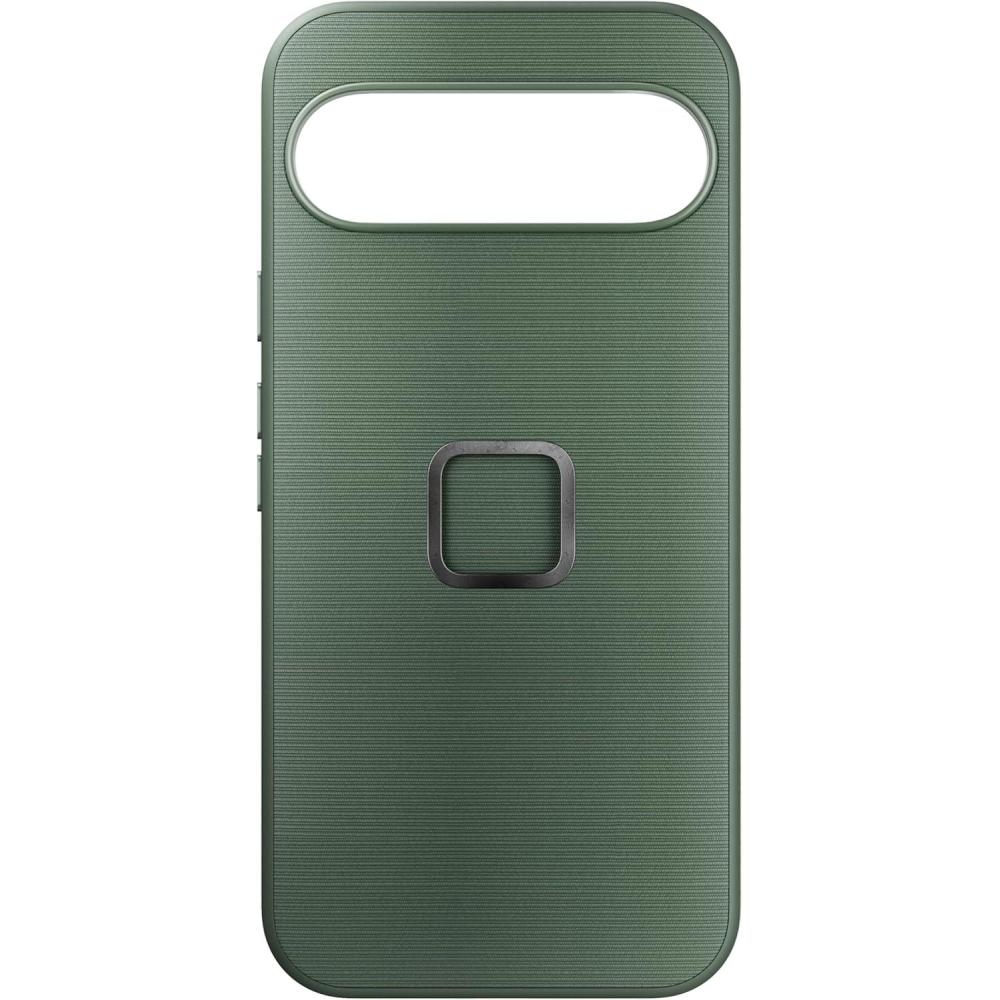 imagePeak Design Mobile Everyday Phone Case for Google Pixel 9 Pro XL Charcoal Slim Profile Drop Protection Weatherproof Fabric Shell SlimLink Connects to Mobile Mounts amp Gear GraySage