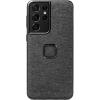imagePeak Design Mobile Everyday Phone Case for Samsung Galaxy S21 Ultra Series Charcoal Slim Profile Drop Protection Weatherproof Fabric Shell SlimLink Connects to Peak Design Mobile Mounts amp Gear