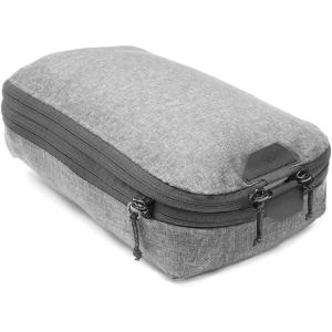 Peak Design Packing Cube, Sage, Weatherproof Luggage Cube with Dual Compartment Organization, Expansion and Compression, Zipper Opening, Travel Organizer for Men and Women, Size S(Charcoal)