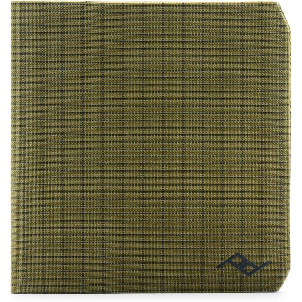 imagePeak Design Everyday Billfold Wallet Kelp UltraSlim Profile Weatherproof TerraShell Fabric RFID Blocking Minimalist Design and Magnetic Closure Holds Up to 12 Cards and CashKelp