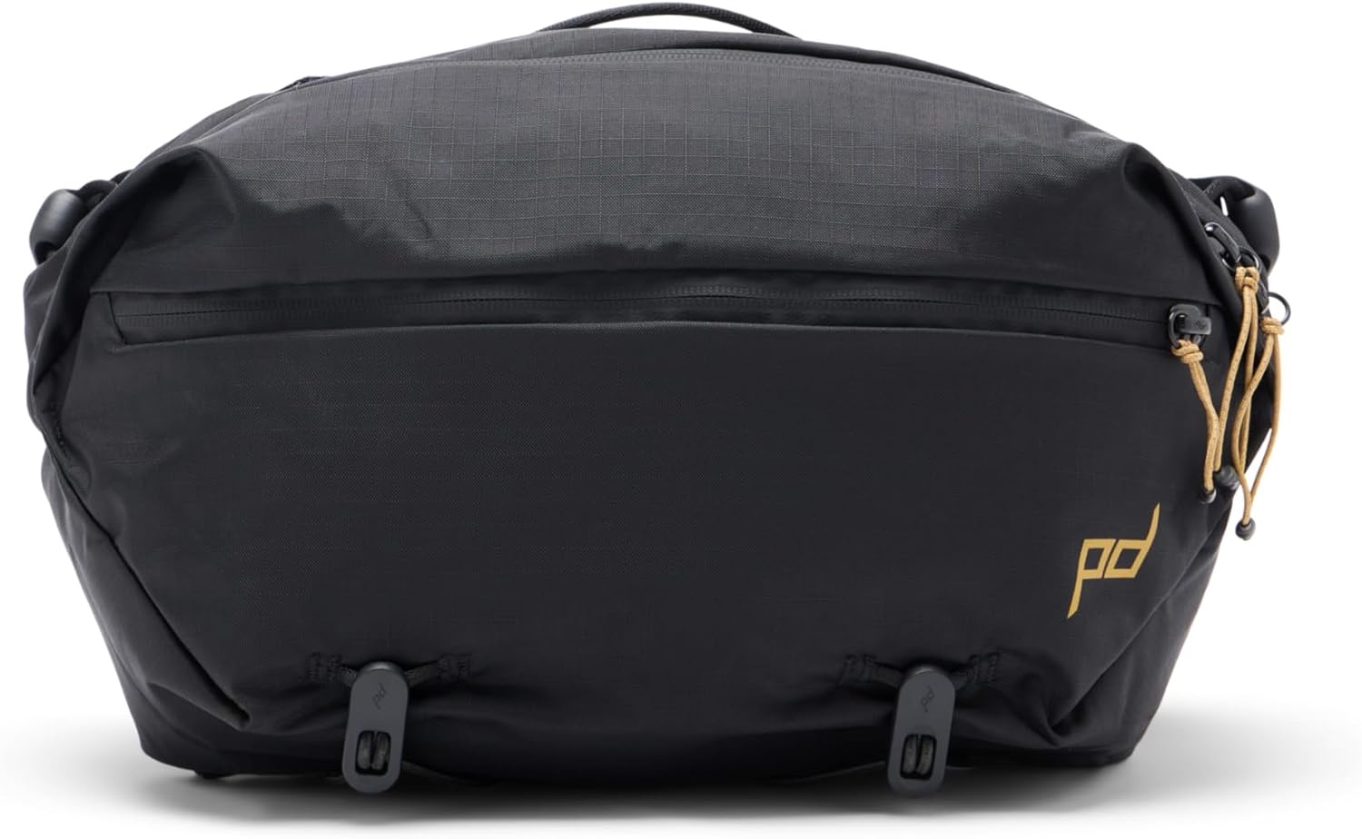 imagePeak Design Outdoor Sling 7L Kelp Padded Adjustable Shoulder Strap for Crossbody or Waist Carry 10 Pockets Ideal for Carrying Cameras and Essentials Versatile Sling Bag for Men and WomenBlack