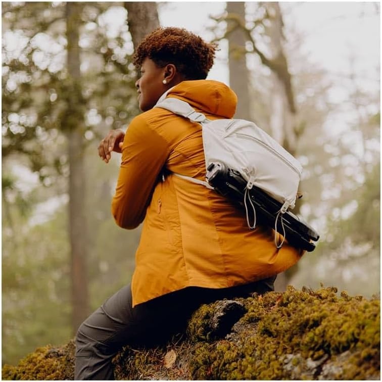 imagePeak Design Outdoor Sling 7L Kelp Padded Adjustable Shoulder Strap for Crossbody or Waist Carry 10 Pockets Ideal for Carrying Cameras and Essentials Versatile Sling Bag for Men and WomenCloud