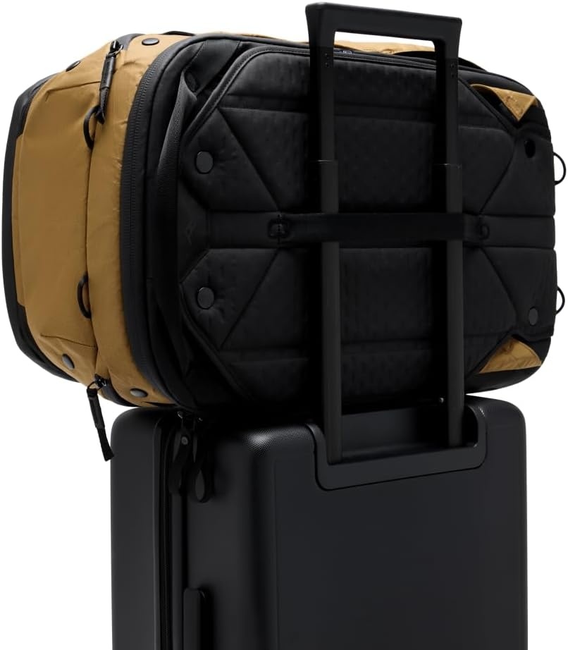 image:imagePeak Design Travel Backpack 30L Black Expandable 2733L Design Rear and Top Access Weatherproof Shell Laptop Sleeve Ideal for Travel or Everyday Carry Versatile Backpack for Men and WomenCoyote