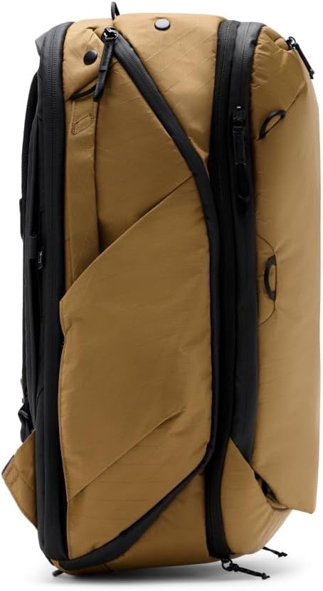 image:imagePeak Design Travel Backpack 30L Black Expandable 2733L Design Rear and Top Access Weatherproof Shell Laptop Sleeve Ideal for Travel or Everyday Carry Versatile Backpack for Men and WomenCoyote
