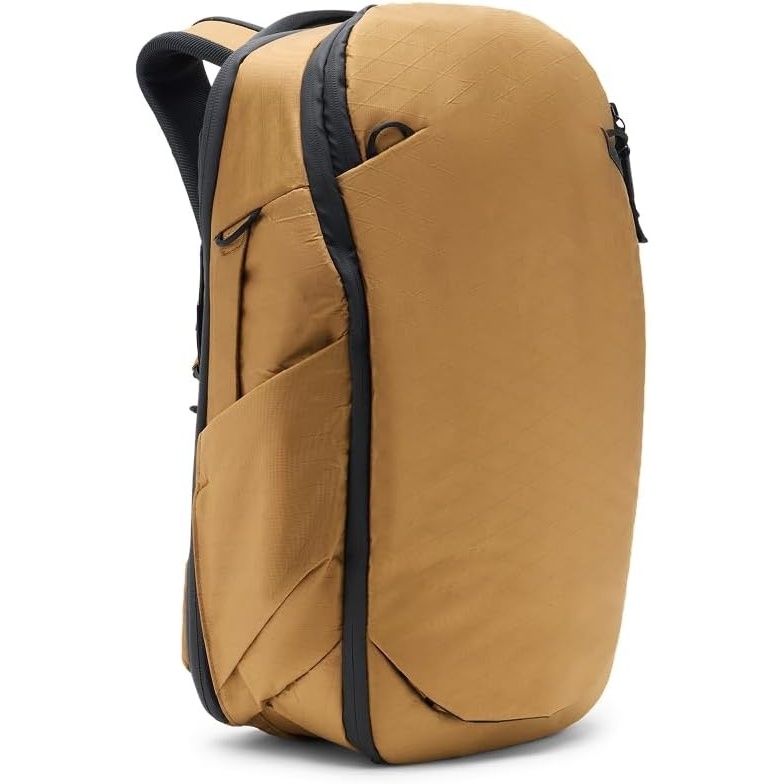 image:imagePeak Design Travel Backpack 30L Black Expandable 2733L Design Rear and Top Access Weatherproof Shell Laptop Sleeve Ideal for Travel or Everyday Carry Versatile Backpack for Men and WomenCoyote