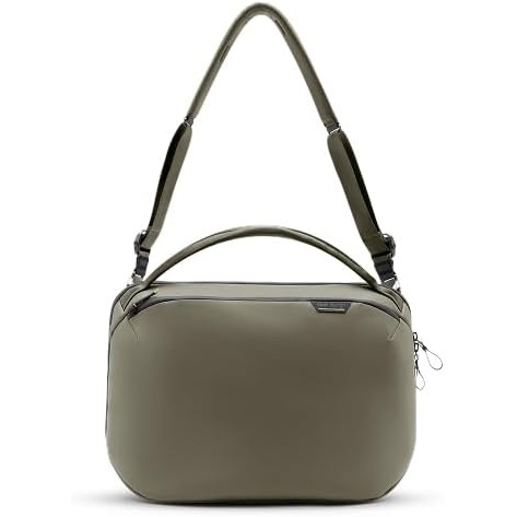 image:imagePeak Design Travel Weekender 25L Stone Structured Travel Duffel Bag for Overnight Weekend and Everyday Carry Laptop and Tablet Storage Weatherproof Design Adjustable Shoulder Strap for Travel