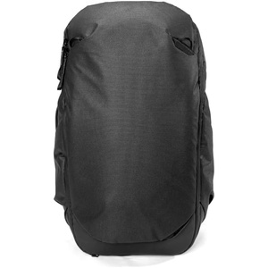 Peak Design Travel Backpack 30L, Black, Expandable 27-33L Design, Rear and Top Access, Weatherproof Shell, Laptop Sleeve, Ideal for Travel or Everyday Carry, Versatile Backpack for Men and Women(Black)